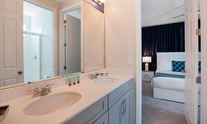 Bathroom - 5 Star Villa With Private Pool on Solara Resort, Orlando Villa 4717 (Kissimmee)