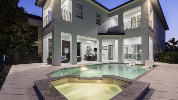 Unclassified image, 1 of 58, button - Beautiful 5 Star Villa on Reunion Resort and Spa With Large Private Pool, Orlando Villa 4758 (Kissimmee)