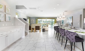 Microwave, oven, stovetop, dishwasher - Beautiful 5 Star Villa With Private Pool on the Prestigious Encore Resort at Reunion, Orlando Villa 4483 (Kissimmee)
