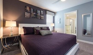 8 bedrooms, laptop workspace, iron/ironing board, bed sheets