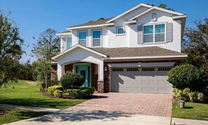 Exterior - Beautiful 5 Star Villa With Private Pool on the Prestigious Reunion Resort and Spa, Orlando Mansion 4594 (Kissimmee)