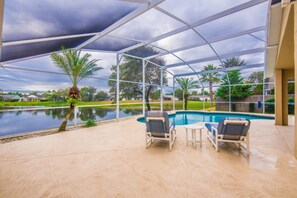 Pool - Beautiful Villa With Private Pool, Close to Disney, Orlando Villa 1506 (Davenport)