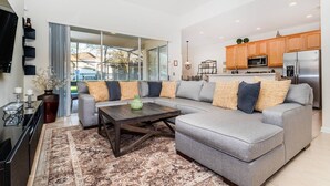 Living room - Beautiful Villa on Windsor Hills Resort, Orlando Villa 4959 (Kissimmee)