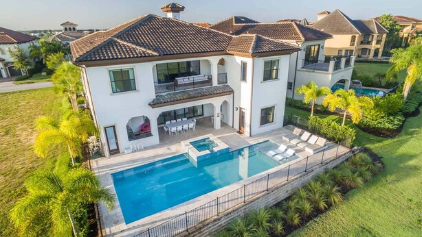 Unclassified image, 1 of 45, button - Beautiful 5 Star Villa With Private Pool on the Prestigious Reunion Resort and Spa, Orlando Mansion 4747 (Kissimmee)