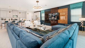 Flat-screen TV, video-game console, foosball - Beautiful Villa With First Class Amenities on Solara Resort, Orlando Villa 4728 (Kissimmee)