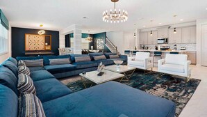 Flat-screen TV, video-game console, foosball - Beautiful Villa With First Class Amenities on Solara Resort, Orlando Villa 4728 (Kissimmee)