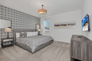 9 bedrooms, laptop workspace, bed sheets - Best Orlando Villa Holiday While Staying on Sonoma Resort, Orlando Villa 5052 (Kissimmee)