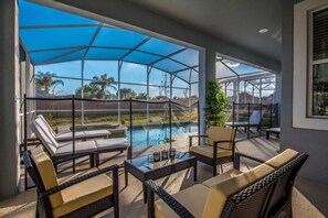 Balcony - Beautiful Villa With Private Pool, Close to Disney, Orlando Villa 1766 (Davenport)
