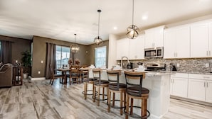Microwave, oven, stovetop, dishwasher - Beautiful Villa With Private Pool, Close to Disney, Orlando Villa 1765 (Davenport)