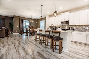 Microwave, oven, stovetop, dishwasher - Beautiful Villa With Private Pool, Close to Disney, Orlando Villa 1765 (Davenport)