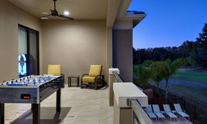 Balcony - Exclusive 5 Star Villa With Private Pool on Reunion Resort and Spa, Orlando Mansion 4634 (Kissimmee)