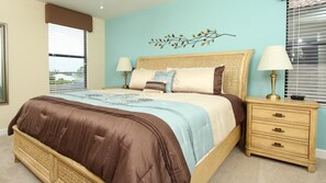 5 bedrooms, laptop workspace, free WiFi, bed sheets