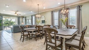 Microwave, oven, stovetop, dishwasher - Exclusive Villa With Large Private Pool on Encore Resort at Reunion, Orlando Villa 4709 (Kissimmee)