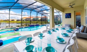 Outdoor pool