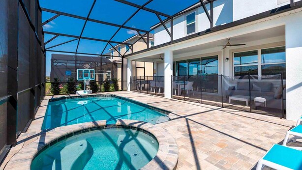 Unclassified image, 1 of 45, button - Beautiful Villa With First Class Amenities on Solara Resort, Orlando Villa 4535 (Kissimmee)