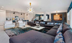 Flatskjerm-TV, TV-spill og fotballspill