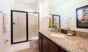 Bathroom - Exclusive 5 Star Villa With Private Pool on Encore Resort at Reunion, Orlando Villa 4386 (Kissimmee)