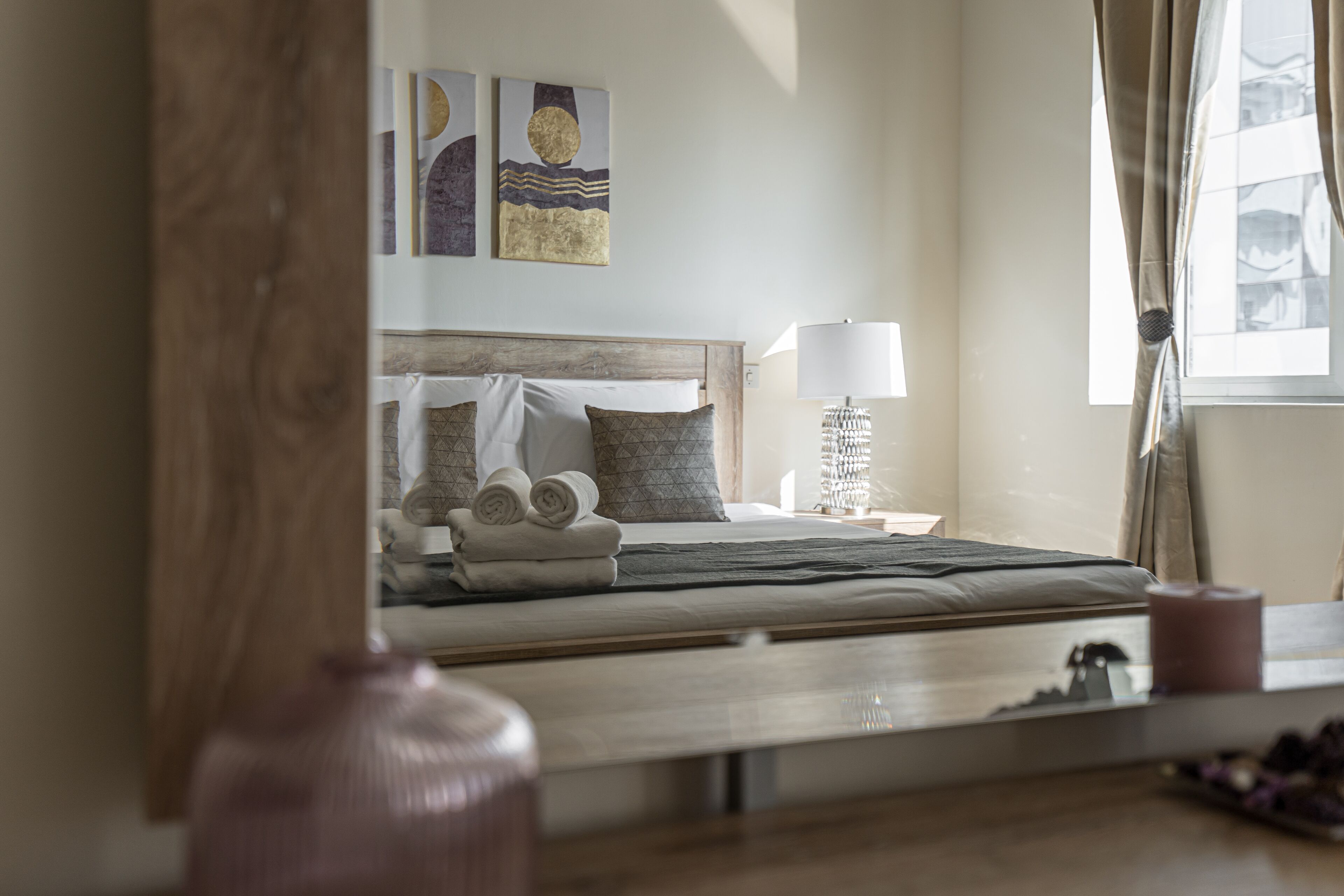 Appartement Deluxe | Fer et planche à repasser, Wi-Fi gratuit, draps fournis