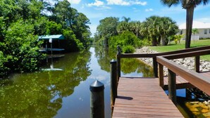 View from property - Luxury 5 Star Villa on Charlotte Harbor, Charlotte County Villa 1000 (Placida)
