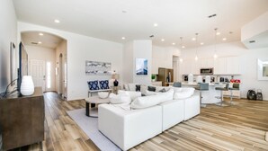 Living area - Luxury 5 Bedroom Villa on Solterra Resort, Orlando Villa 2770 (Davenport)