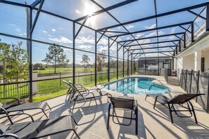 Outdoor pool - Amazing Mansion on Veranda Palms Resort With the Best 5 Star Amenities Orlando Mansion 5533 (Kissimmee)