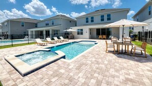 Outdoor pool - Exclusive 5 Star Villa With Private Pool on Encore Resort at Reunion, Orlando Villa 5440 (Kissimmee)