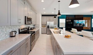 Private kitchen - Exclusive 5 Star Villa With Private Pool on Solara Resort, Orlando Villa 4724 (Kissimmee)