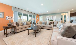 TV, foosball - Exclusive Villa With Large Private Pool on Encore Resort at Reunion, Orlando Villa 4384 (Kissimmee)