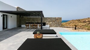 Pool - Luxury Private Holiday Villa With Private Pool, Mykonos Villa 1002 (Mykonos)