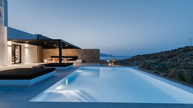 Pool - Luxury Private Holiday Villa With Private Pool, Mykonos Villa 1002 (Mykonos)