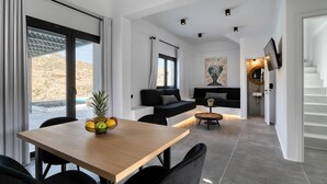 Dining - Luxury Private Holiday Villa With Private Pool, Mykonos Villa 1002 (Mykonos)