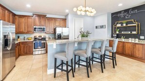 Private kitchen - Perfect 8 Bedroom Villa on Encore Resort at Reunion, Orlando Villa 4481 (Kissimmee)
