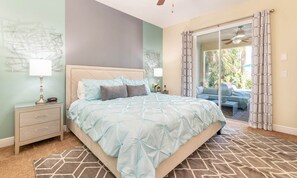 8 bedrooms, laptop workspace, bed sheets