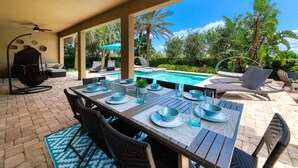 Balcony - Perfect 8 Bedroom Villa on Encore Resort at Reunion, Orlando Villa 4481 (Kissimmee)