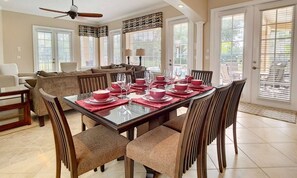 Microwave, oven, stovetop, dishwasher - Luxury Private Villa With Large Pool on Reunion Resort and Spa, Orlando Villa 4739 (Kissimmee)