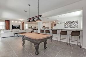 Games room - Luxury 9 Bedroom Villa on Solara Resort, Orlando Villa 2848 (Kissimmee)