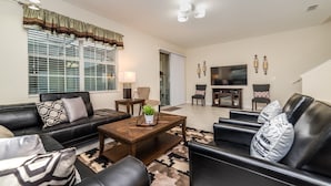 Living room - Luxury Townhome on Storey Lake Resort, Orlando Townhome 4835 (Kissimmee)