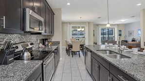 Private kitchen - Enjoy a Holiday of a Lifetime in a Luxury Villa on Storey Lake Resort, Orlando Villa 5424 (Kissimmee)