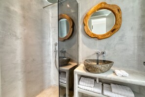 Bathroom - Luxury Private Holiday Villa With Private Pool, Mykonos Villa 1014 (Mykonos)