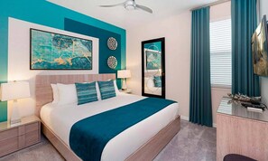 9 bedrooms, laptop workspace, WiFi, bed sheets