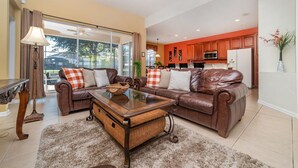 Living room - Luxury Villa on Windsor Hills Resort, Orlando Villa 5006 (Kissimmee)