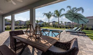 Balcony - Luxury Villa With Private Pool on Encore Resort at Reunion, Orlando Villa 4702 (Kissimmee)