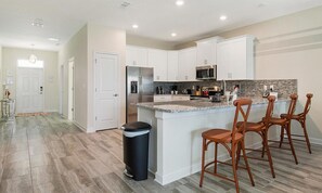 Microwave, oven, stovetop, dishwasher - Luxury Contemporary Style Villa on Champions Gate Resort, Orlando Villa 4340 (Davenport)