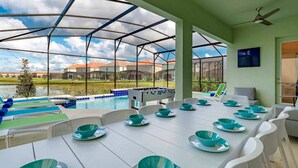Dining - Luxury Contemporary Style Villa on Solterra Resort, Orlando Villa 4544 (Davenport)