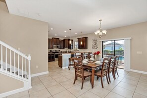 Dining - Picture Renting Your Own Luxury Villa on the Exclusive Champions Gate Resort, Close to Disney (Davenport)