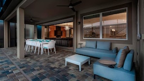 Balcony - Perfect 9 Bedroom Villa on Solara Resort, Orlando Villa 4721 (Kissimmee)