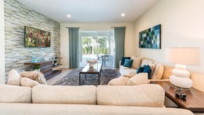 TV - Perfect 6 Bedroom Villa on Encore Resort at Reunion, Orlando Villa 4364 (Kissimmee)