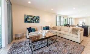 TV - Perfect 6 Bedroom Villa on Encore Resort at Reunion, Orlando Villa 4364 (Kissimmee)