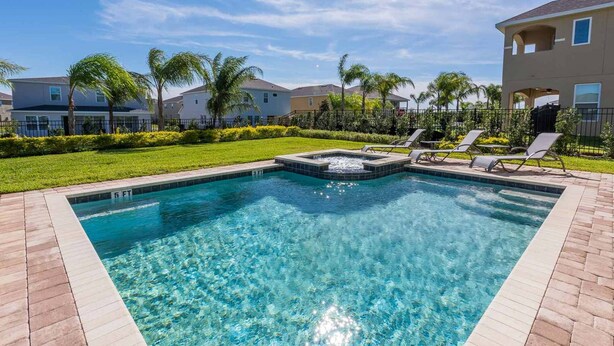 Pool - Perfect 6 Bedroom Villa on Encore Resort at Reunion, Orlando Villa 4411 (Kissimmee)