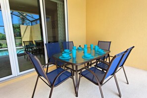 Balcony - Rent a Luxury Villa on Solterra Resort, Minutes From Disney, Orlando Villa 1074 (Davenport)